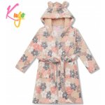 Kugo FZ1083 dívčí župan béžový – Zboží Mobilmania