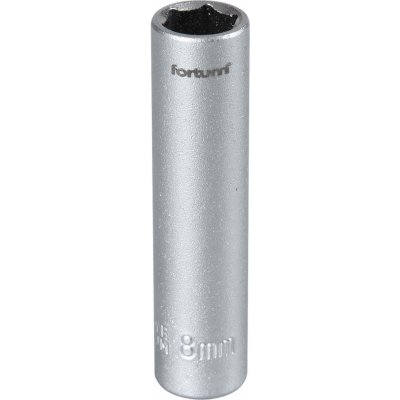 Hlavice nástrčná prodloužena 1/4", 8mm, L 50mm FORTUM – Hledejceny.cz
