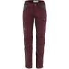 Dámské sportovní kalhoty Kaipak trousers Curved W Dark Garnet-Dark Grey