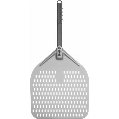 Lopata na pizzu s perforací a krátkou rukojetí, čtvercová, 350x710mm | HENDI, 618080 – Zboží Mobilmania