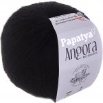 Kamgarn Příze Papatya Angora Merino Varianta: 2000 černá – Hledejceny.cz