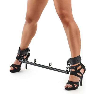 Bedroom Fantasies Adjustable Spreader Bar Black bondážní roztahovací tyč – Zboží Mobilmania