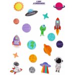 Legami Reflective Bicycle Stickers Ride With Style Space – Zboží Dáma