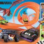 CLEMENTONI Hot Wheels 104 dílků – Zboží Mobilmania