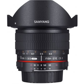 Samyang 8mm F3,5 CSII Canon M