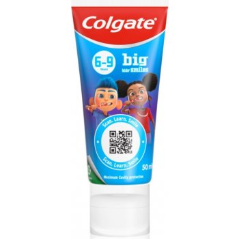 Colgate Dětská zubní pasta Kids Big Smiles pro děti ve věku 6-9 let 50 ml