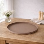 BOLTZE Podnos Rondella 40 cm hnědý – Zboží Dáma