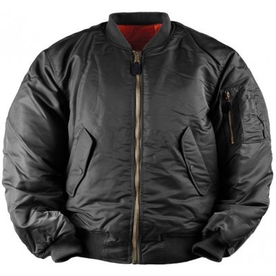 Mil-Tec bunda bomber MA1 Basic černá – Zboží Mobilmania