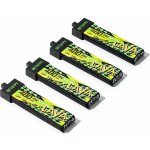 BetaFPV LAVA Series 1S Battery II - 480mAh 95C (4ks) CLSS76182 – Hledejceny.cz