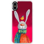 Pouzdro iSaprio - Rabbit And Bird - iPhone X – Zboží Mobilmania