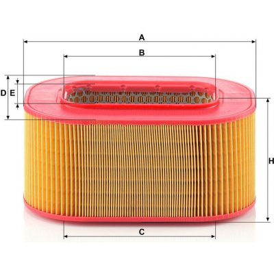 MANN-FILTER Vzduchový filtr MANN C29200 (MF C29200) – Hledejceny.cz