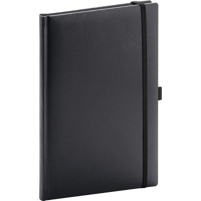 Notique Notes Balacron, černý, linkovaný, 15 × 21 cm – Zboží Dáma