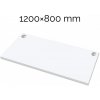 Podložky a stojany k notebooku Deska stolu Fellowes Levado™, 1200x800 mm, bílá