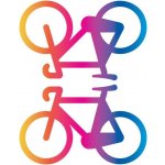 Reflective Berlin Reflexní nálepky Reflective Decals Bicycles rainbow – Zboží Mobilmania