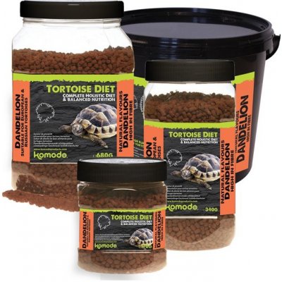 Komodo Tortoise Diet pampeliška 340 g – Zboží Mobilmania
