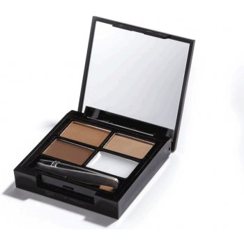 Makeup Revolution Focus & Fix sada pro dokonalé obočí Medium Dark 5,8 g