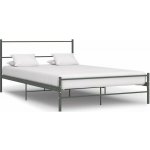 vidaXL 11461.286494 Rám postele bez matrace šedý kovový – Zboží Dáma