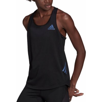 adidas tílko Adizero Tank Black – Zboží Mobilmania