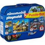 Schmidt Playmobil 2 x 60 a v plechovém kufříku 2 x 100 dílků – Hledejceny.cz