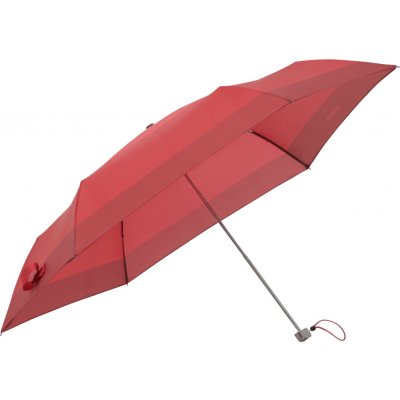 Samsonite Rain Pro 3 sect. ultra mini flat manuální deštník Geometric Red Print – Zbozi.Blesk.cz