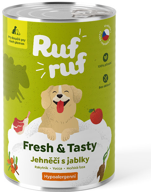 Rufruf Adult Fresh & Tasty jehněčí s jablky 400 g