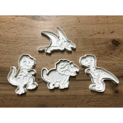 Sada Vykrajovátek - Dinosauři 3 Velikost: 8-10 cm – Hledejceny.cz