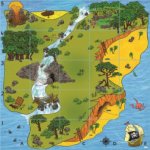 TTS Bee Bot Blue Bot podložka OSTROV POKLADŮ – Zboží Mobilmania