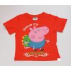 Dětské tričko chlapecké tričko Peppa Pig oranžové