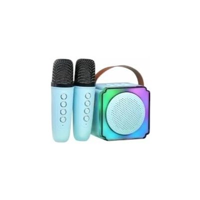 1Mcz WS Y1 Bluetooth karaoke set mikrofon a reproduktor modrý – Sleviste.cz