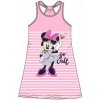 Sun City dívčí bavlněné letní šaty Minnie Mouse Disney růžové