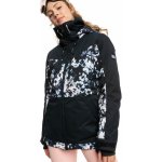 Roxy Presence Parka Jk true black flowers – Sleviste.cz