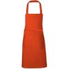 Zástěra Link Kitchen Wear Hobby zástěra X994 Orange Pantone 1655 80 x 73 cm