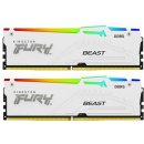 AMD Kingston DDR5 Fury Beast White RGB 64GB 2x32GB 6000 CL36 EXPO CL 36 KF560C36BWEAK2 64
