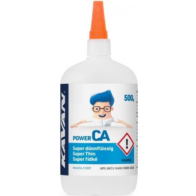 Kavan Power CA 500g Super řídké vteřinové lepidlo – Zboží Dáma