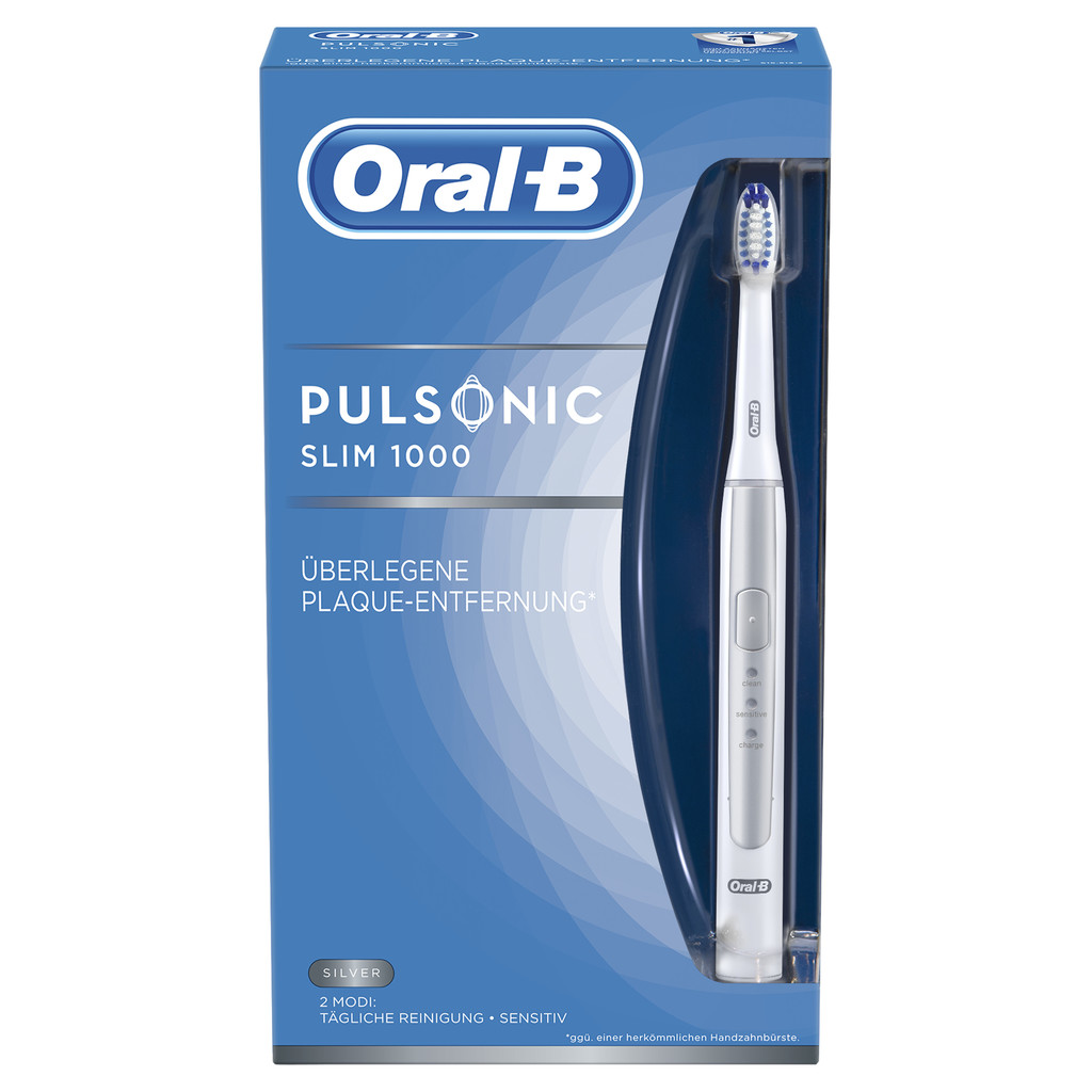 Oral-B Pulsonic Slim 1000 Silver od 1 409 Kč - Heureka.cz