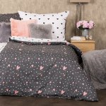 4Home bavlna povlečení Srdíčka 200x220 2x70x90 – Zboží Dáma
