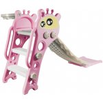 Aga4Kids Skluzavka s madlem 120 cm DS3702 Růžová – Hledejceny.cz