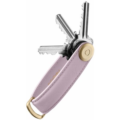 Kožená Orbitkey 2.0 Saffiano Lilac světle fialová – Zboží Dáma