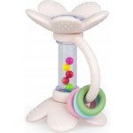 GiliGums silikon kousátko chrastítko Květina červená – Zboží Dáma