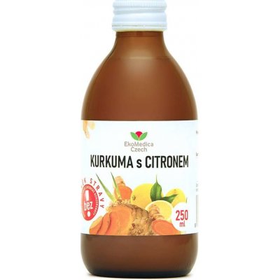 Ekomedica Kurkuma s citronem 250 ml – Zbozi.Blesk.cz