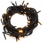 Konstsmide Christmas LED světelný řetěz venkovní 200 černá/teplá bílá 3613-110 – Hledejceny.cz