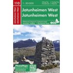 PhoneMaps 110 Jotunheimen západ 1:50 000 turistická mapa – Sleviste.cz