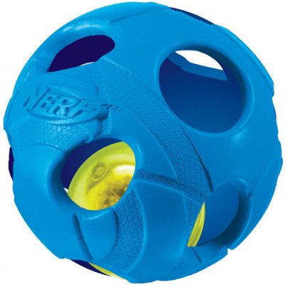 Nerf gumový míček LED 6 cm