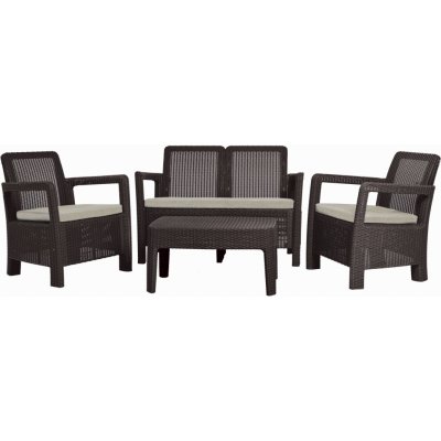 Allibert TARIFA 35600 Zahradní set - hnědý – Hledejceny.cz
