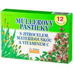 Dr. Müller Müllerovy pastilky s jitrocelem mateřídouškou 12 ks – Hledejceny.cz