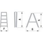 Alve Eurostyl schůdky 7 příček 146 cm 1927 – Hledejceny.cz