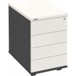 Hobis K 34 C PTO P 4 zásuvky léta podél 60 cm antracit bílá – Hledejceny.cz