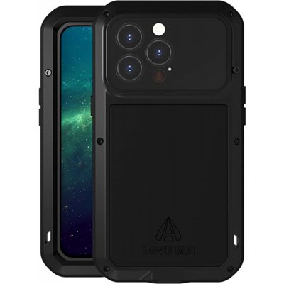 Love Mei Ochranný kryt pro iPhone 13 Pro - LOVE MEI, Powerful Black – Zboží Mobilmania