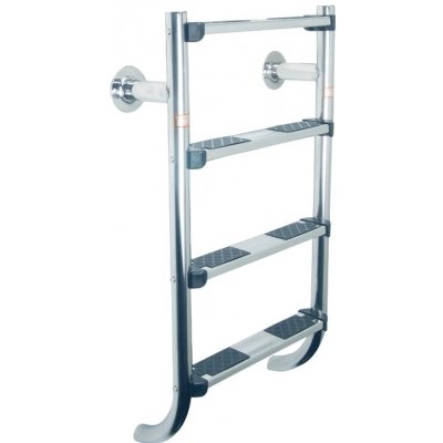 Astralpool spodní díl nerezového žebříku k bazénu - 3 stupně (kotvení přírubou), AISI 316 – Zboží Mobilmania