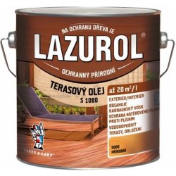 Lazurol S1080 terasový olej 2,5 l bezbarvý